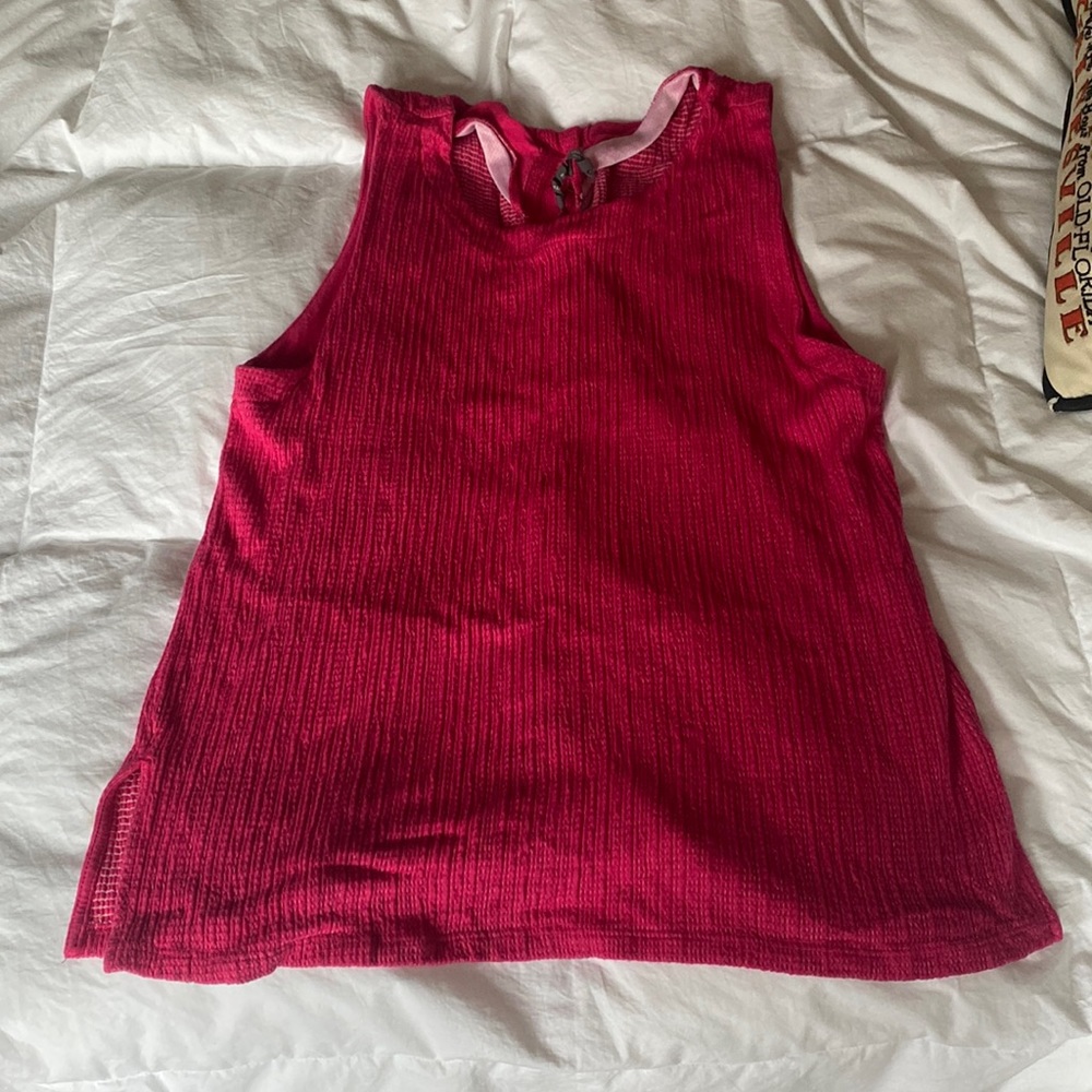 Fuchsia size large tank top
